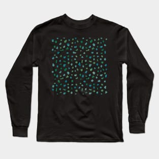 Delicate Retro Blocks Long Sleeve T-Shirt